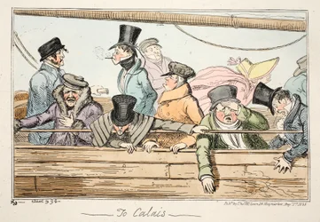 Nach Calais, veröffentlicht 1835